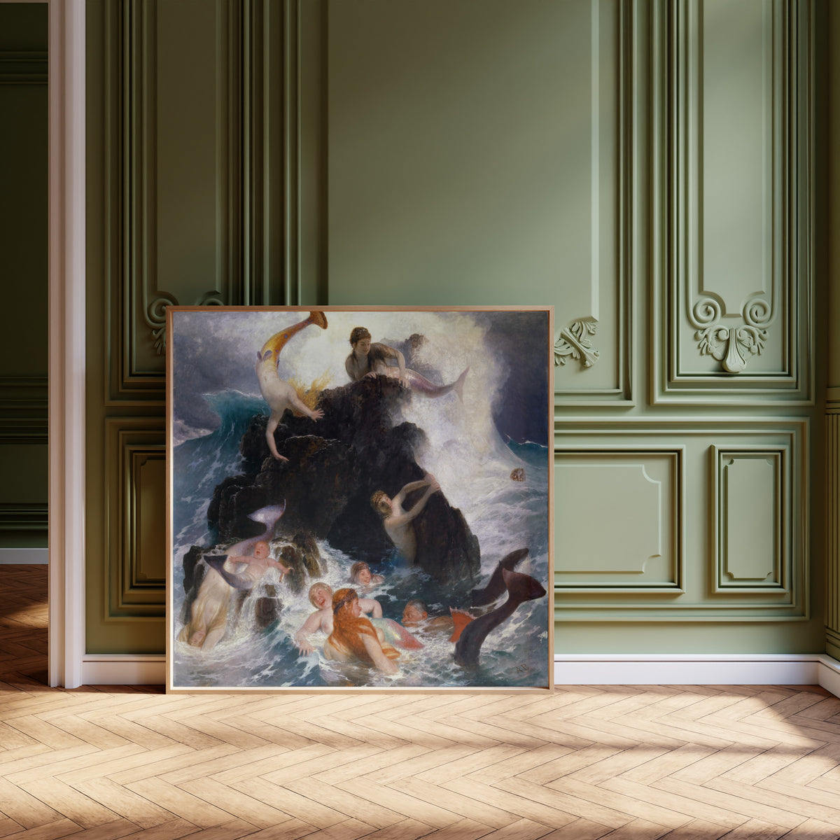 Arnold Böcklin — Play of the Naiads | Symbolist Art Print
