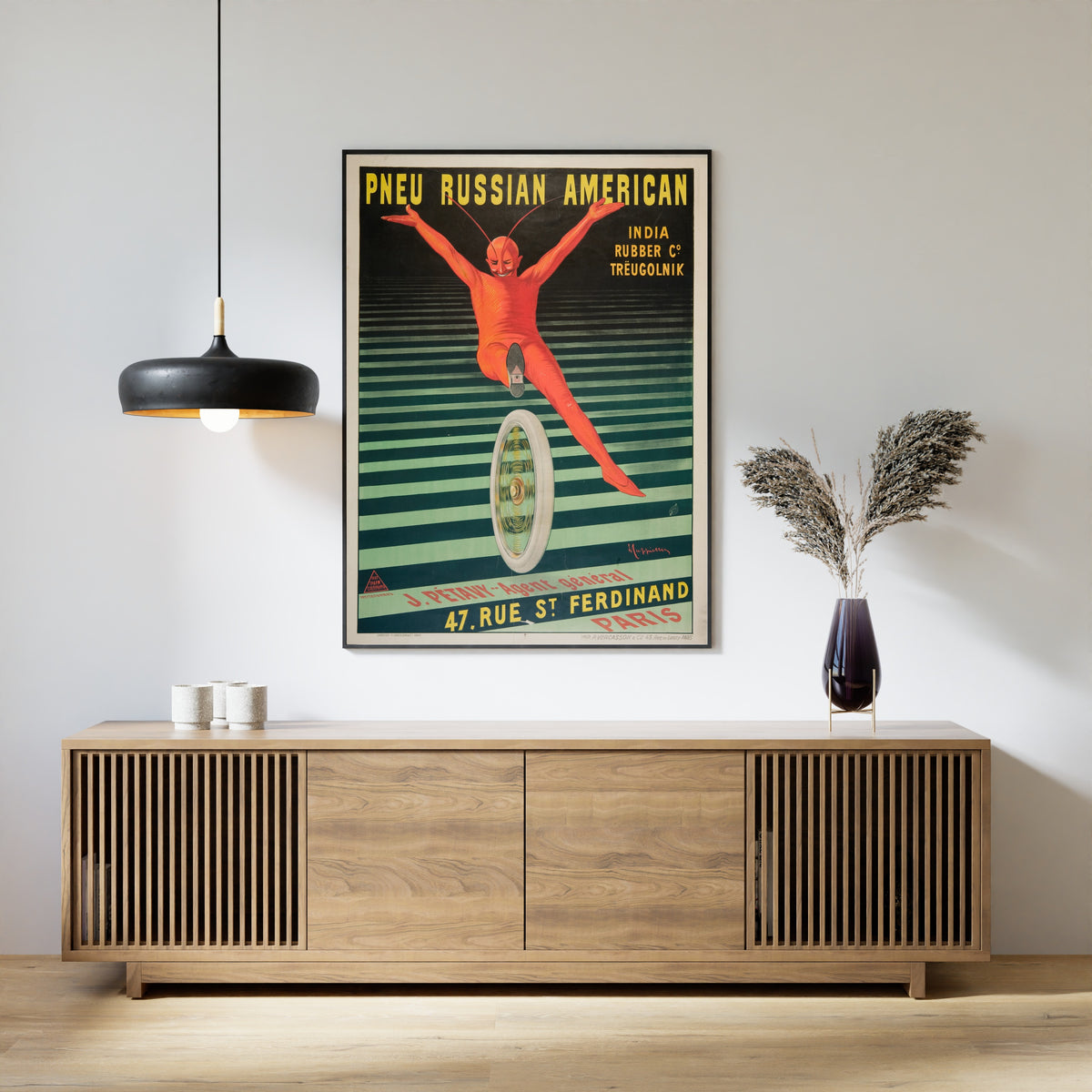 Leonetto Cappiello — Pneu Russian American | Vintage Poster Print