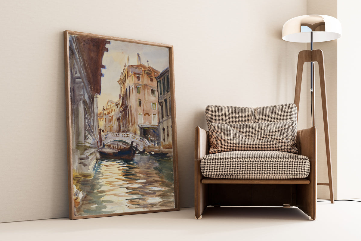 John Singer Sargent — Ponte della Canonica | Fine Art Print