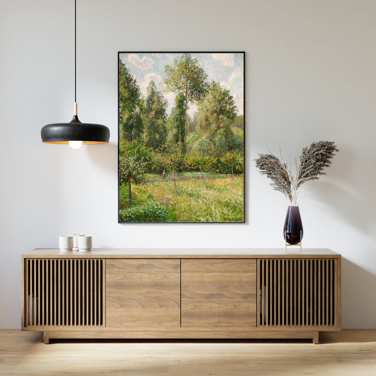 Camille Pissarro — Poplars, Eragny | Fine Art Print