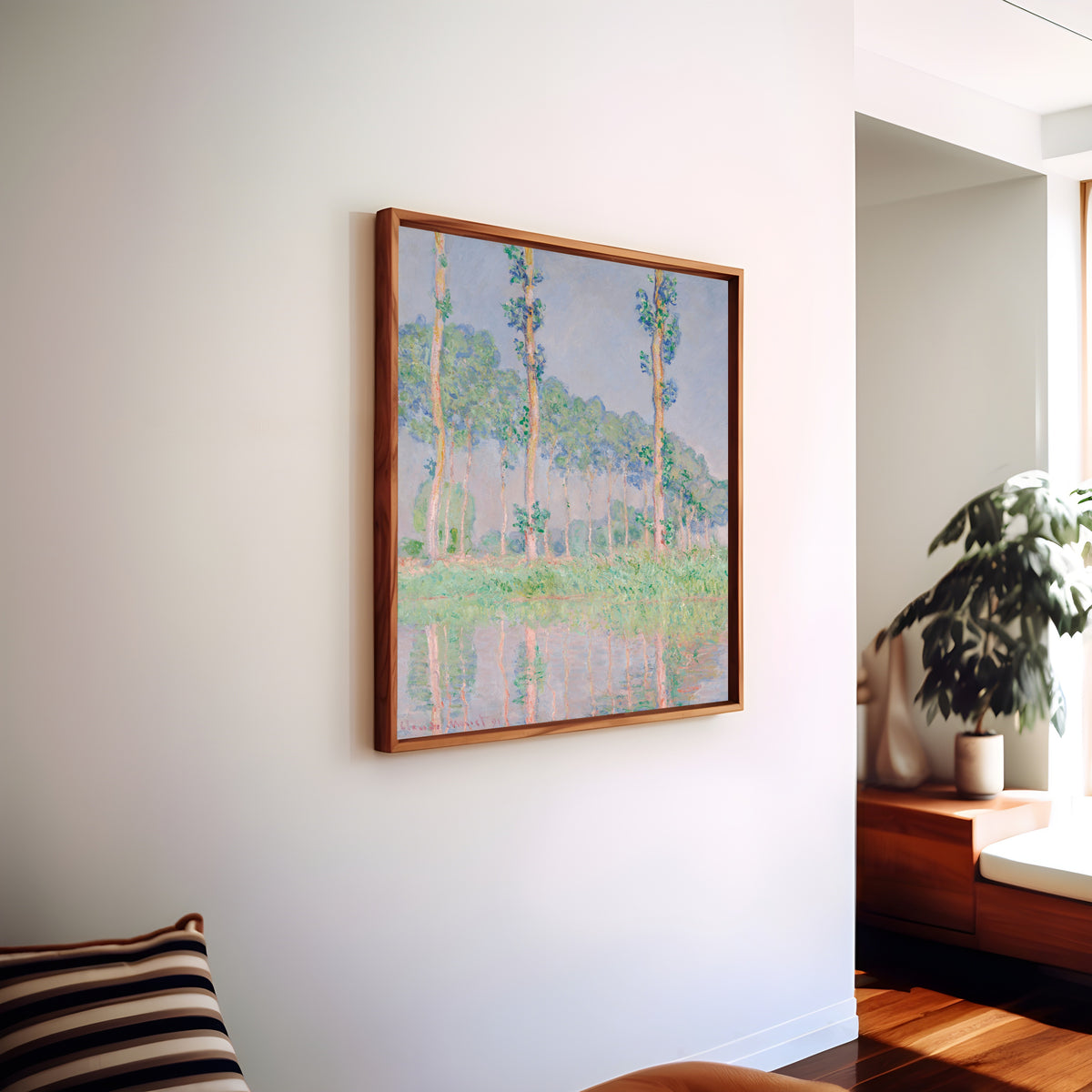 Claude Monet — Poplars, Pink Effect | Fine Art Print