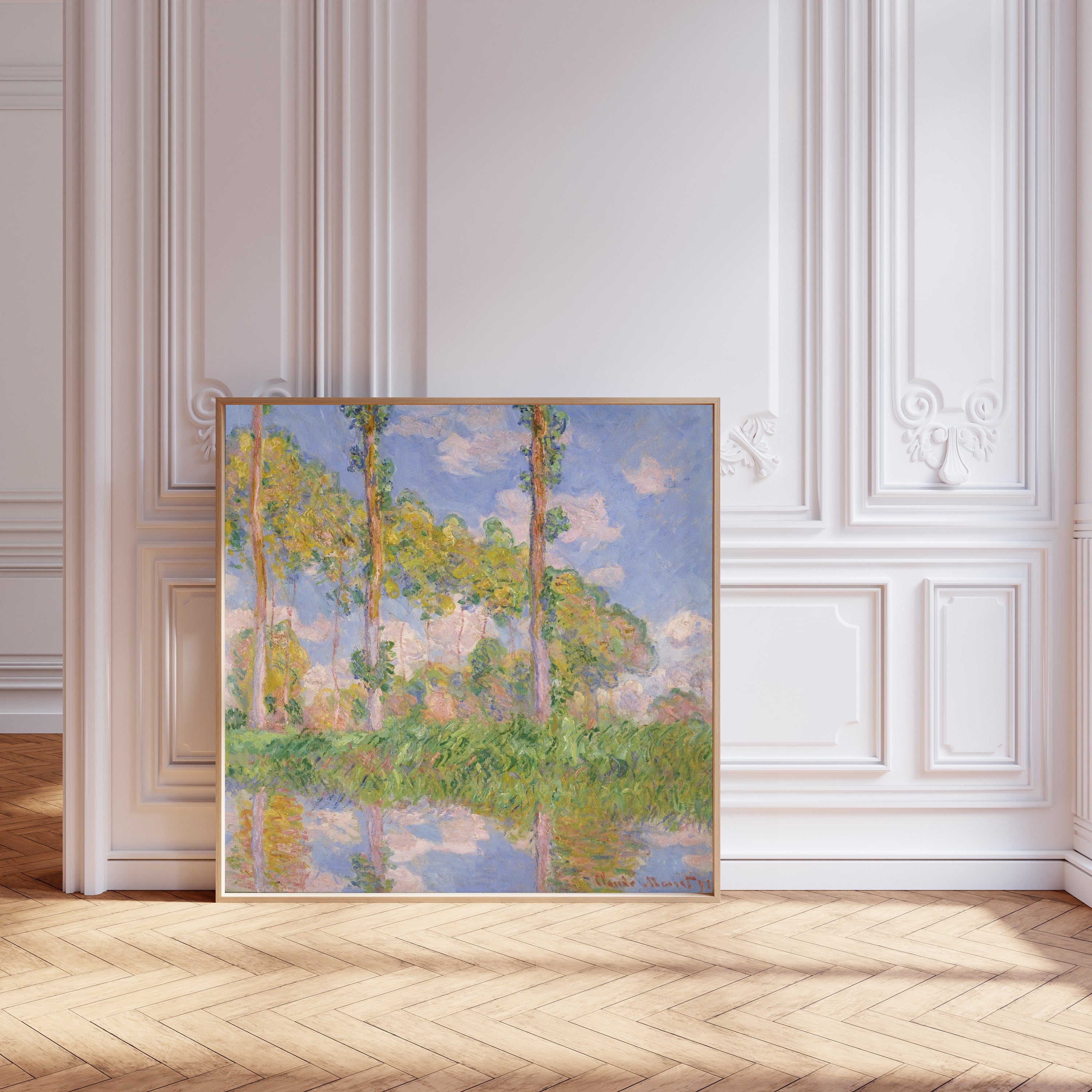 Claude Monet — Poplars in the Sun | Fine Art Print