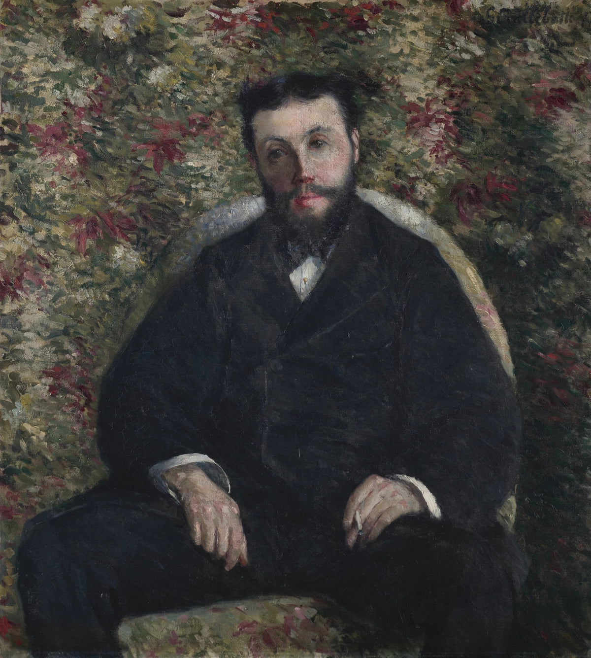 Gustave Caillebotte — Portrait of A. Cassabois | Fine Art Print