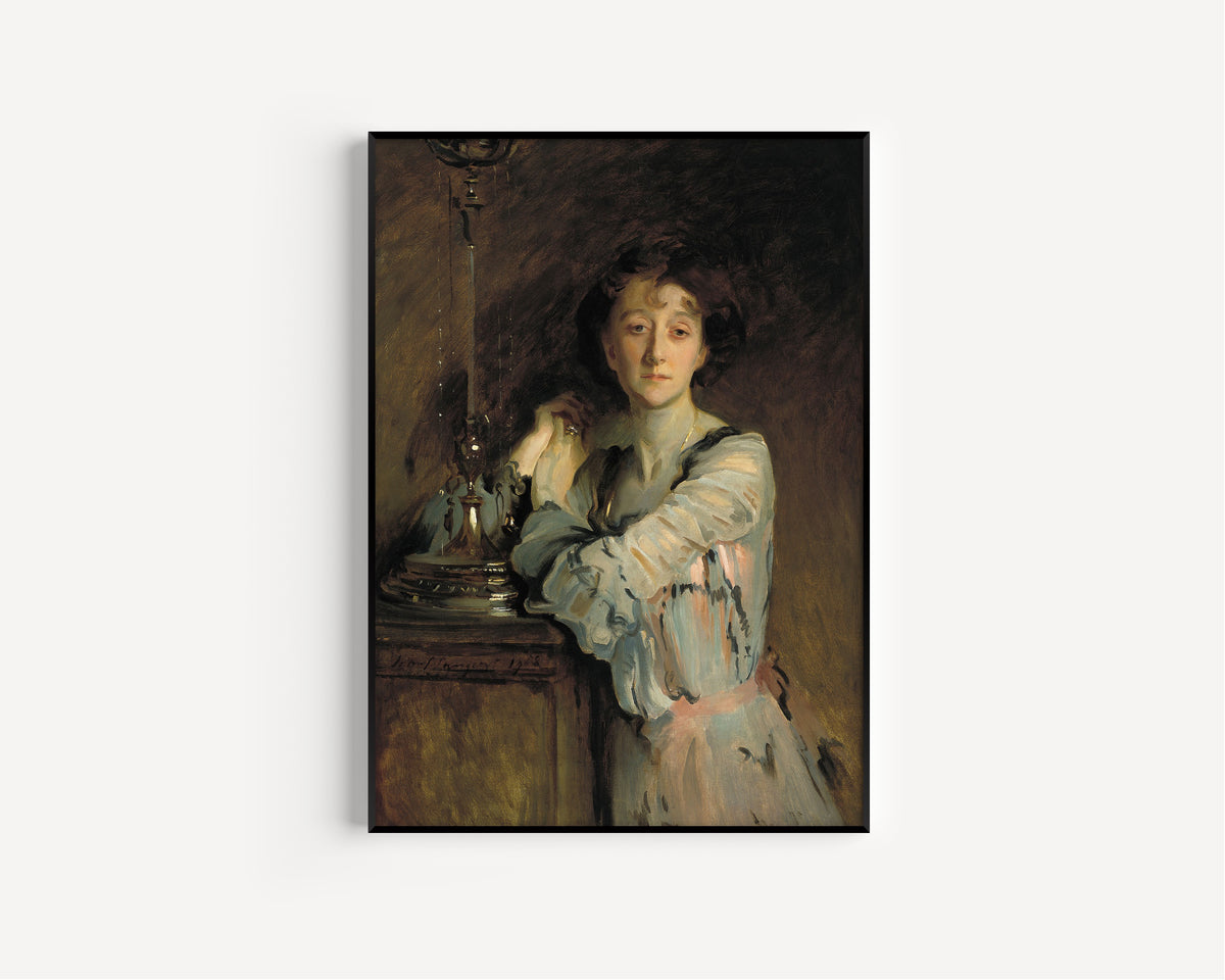 John Singer Sargent — Portrait of Adah Russell (née Williams) | Fine Art Print