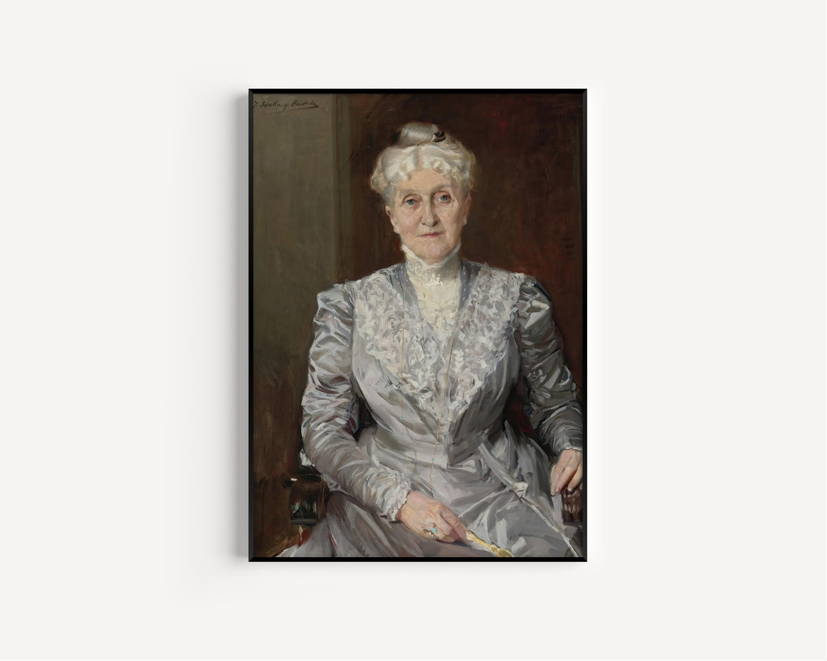Joaquín Sorolla — Portrait of Emily Perkins | Fine Art Print