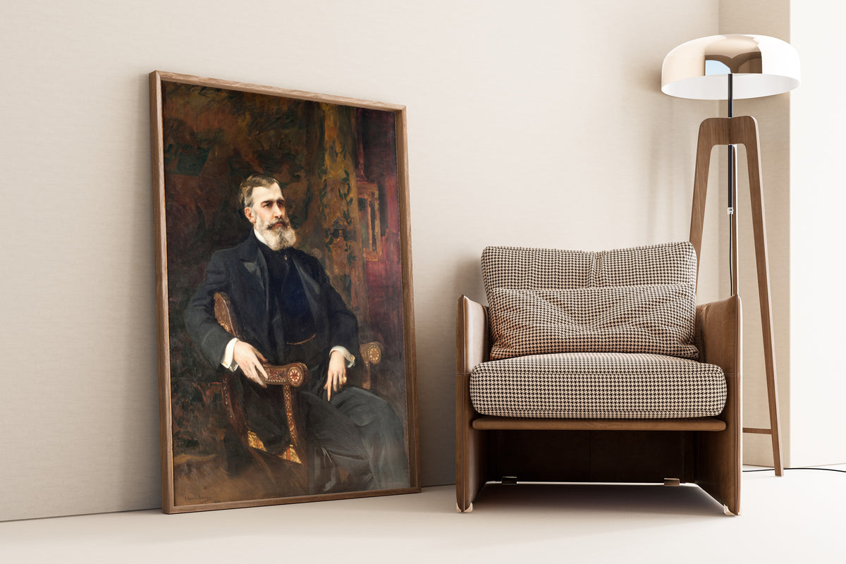 Joaquín Sorolla — Portrait of José Prudencio de Guerrico | Fine Art Print