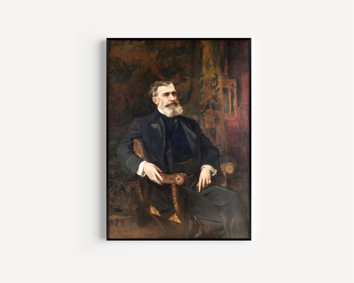 Joaquín Sorolla — Portrait of José Prudencio de Guerrico | Fine Art Print