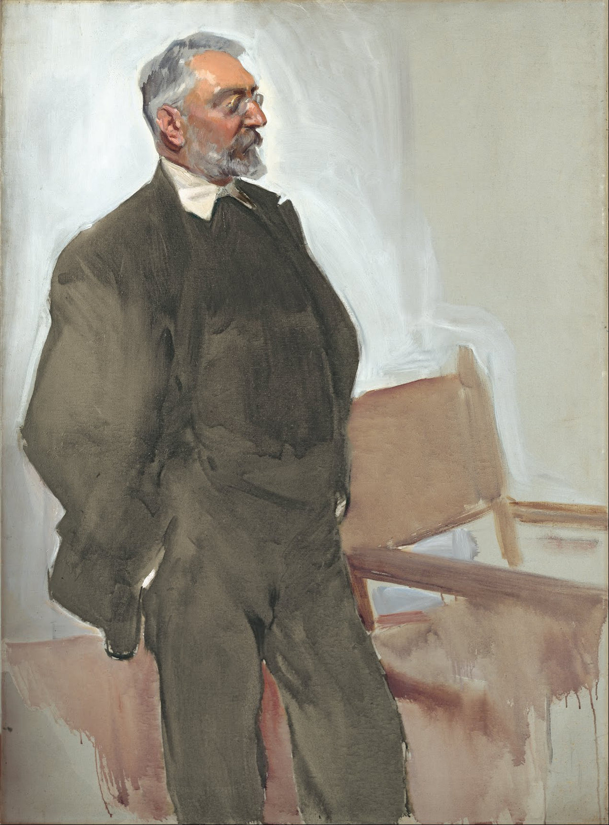 Joaquín Sorolla — Portrait of Miguel de Unamuno | Fine Art Print