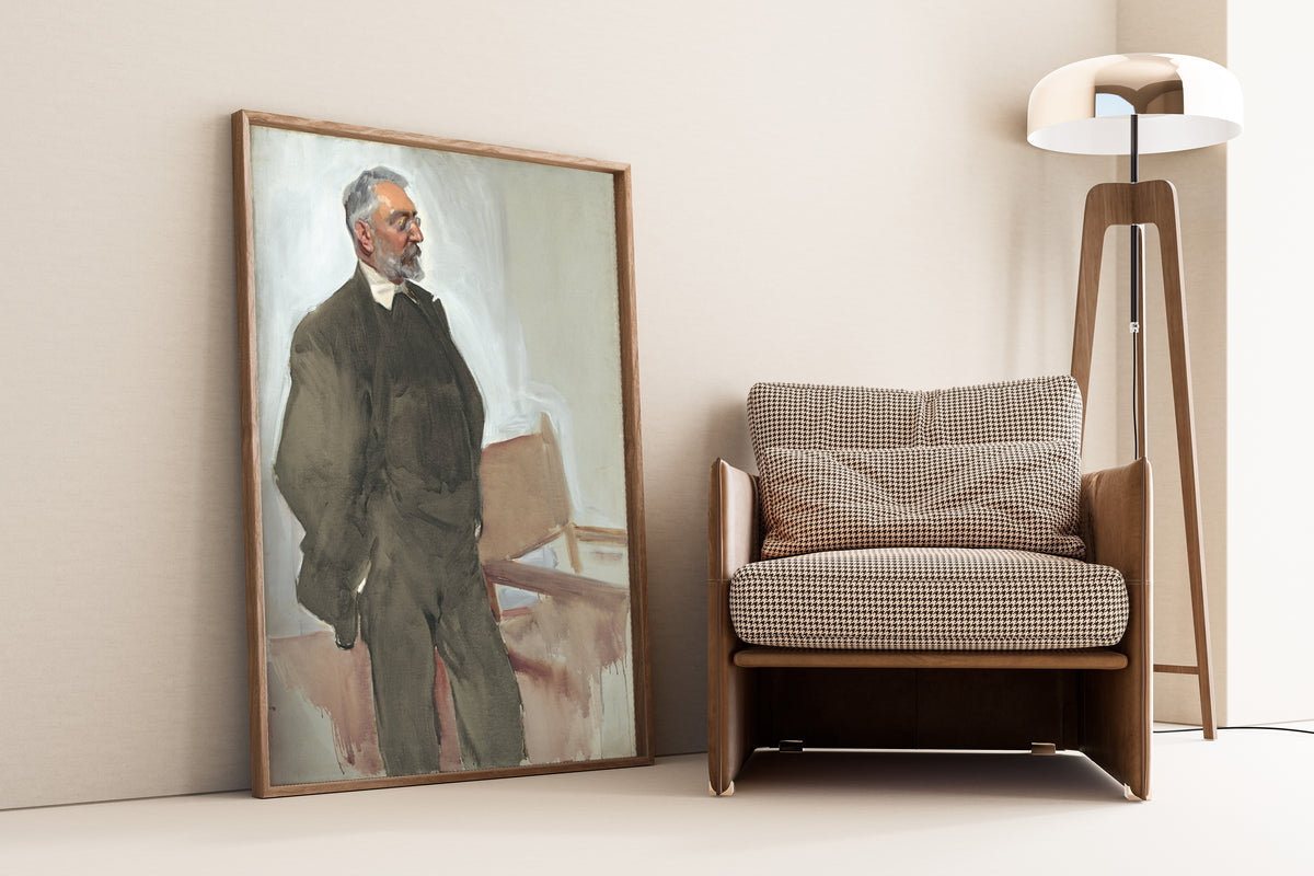 Joaquín Sorolla — Portrait of Miguel de Unamuno | Fine Art Print