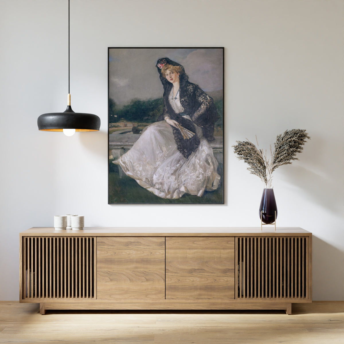 Joaquín Sorolla — Portrait of Queen Victoria Eugenie | Fine Art Print