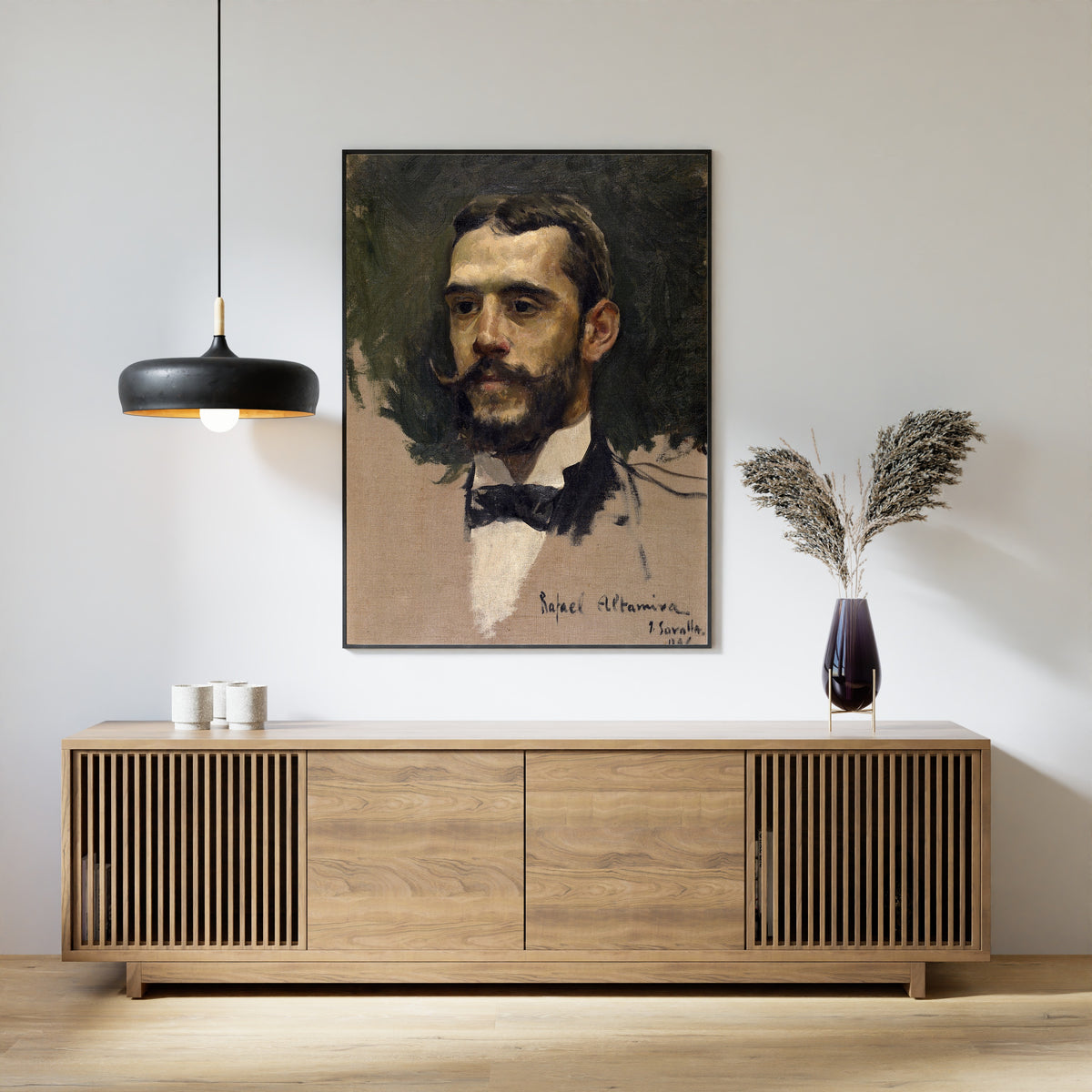 Joaquín Sorolla — Portrait of Rafael Altamira y Crevea | Fine Art Print