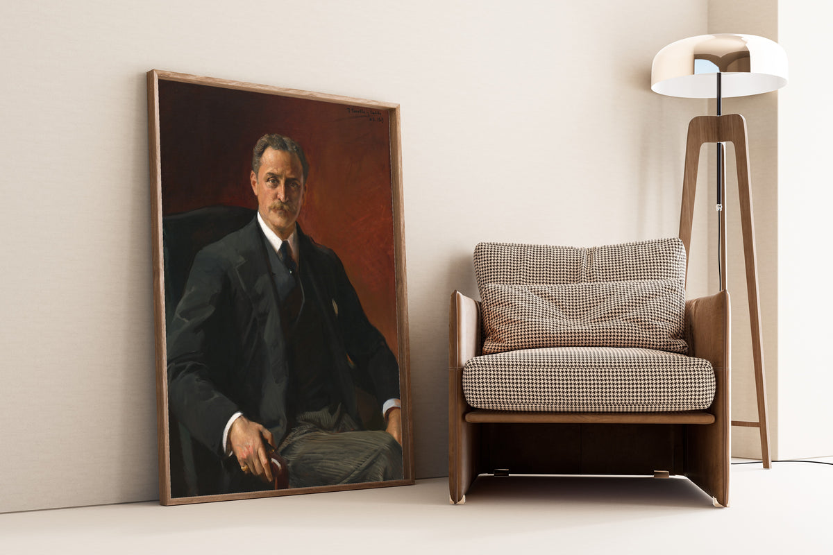 Joaquín Sorolla — Portrait of Robert Bacon | Fine Art Print