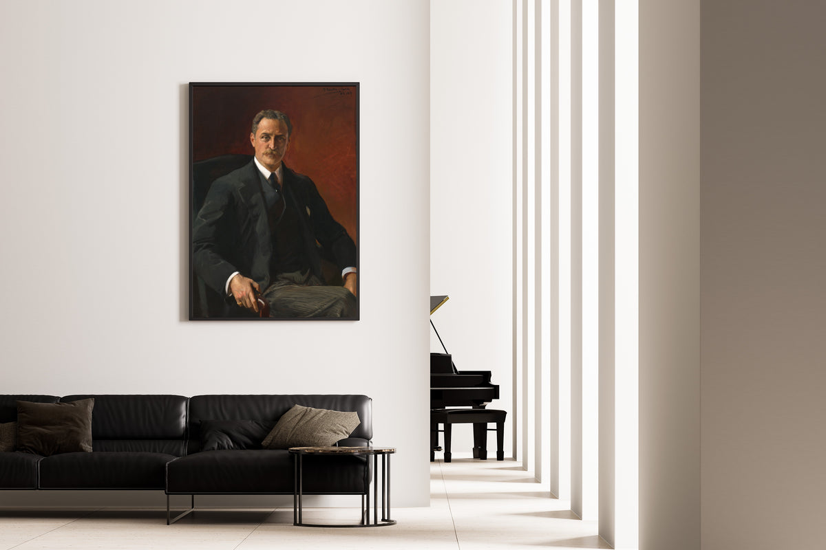 Joaquín Sorolla — Portrait of Robert Bacon | Fine Art Print