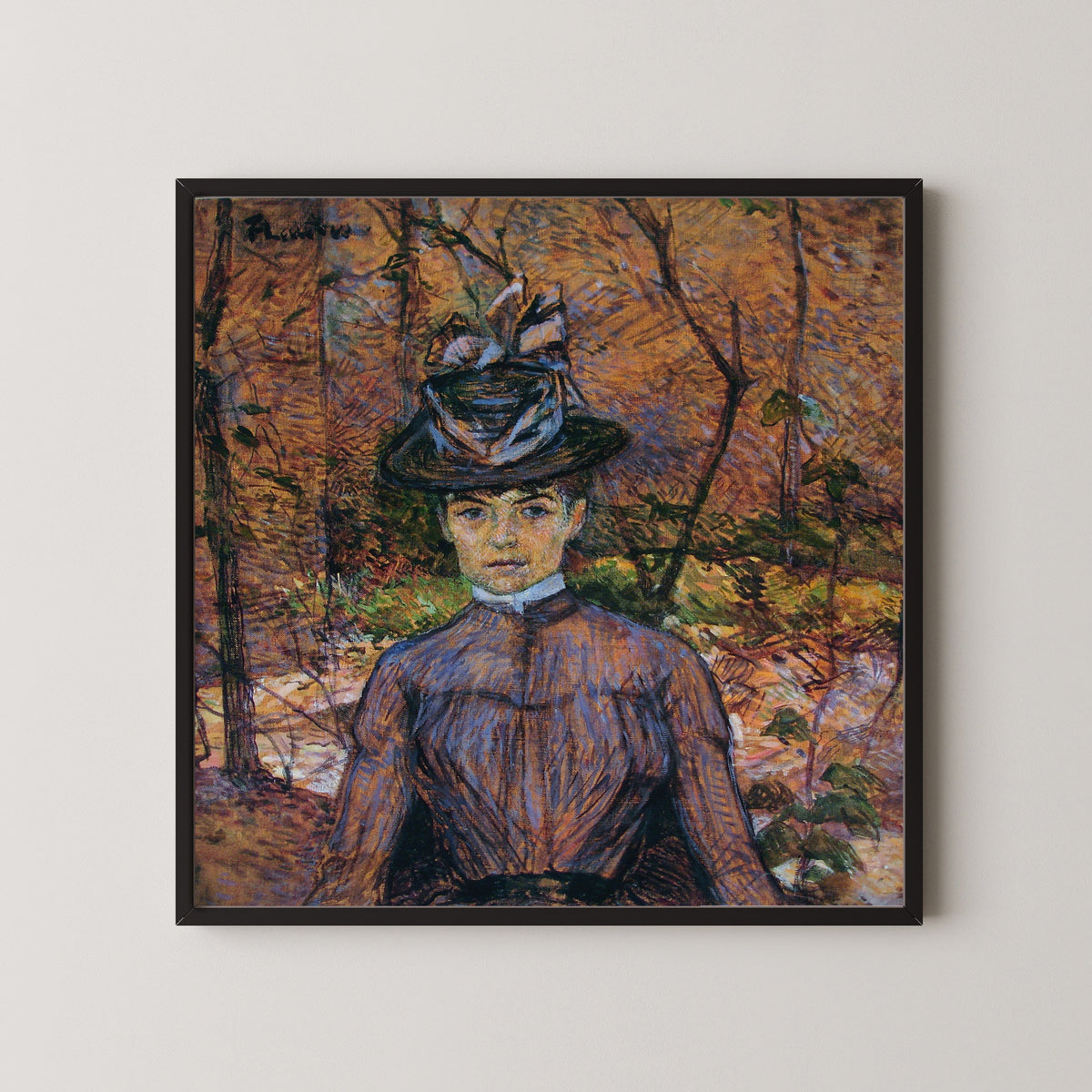 Henri de Toulouse-Lautrec — Portrait of Suzanne Valadon | Fine Art Print
