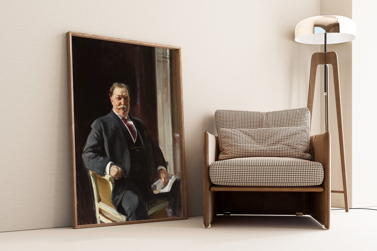 Joaquín Sorolla — Portrait of William Howard Taft | Fine Art Print