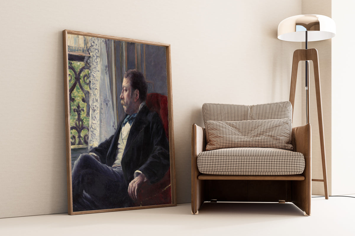 Gustave Caillebotte — Portrait of a Man | Fine Art Print
