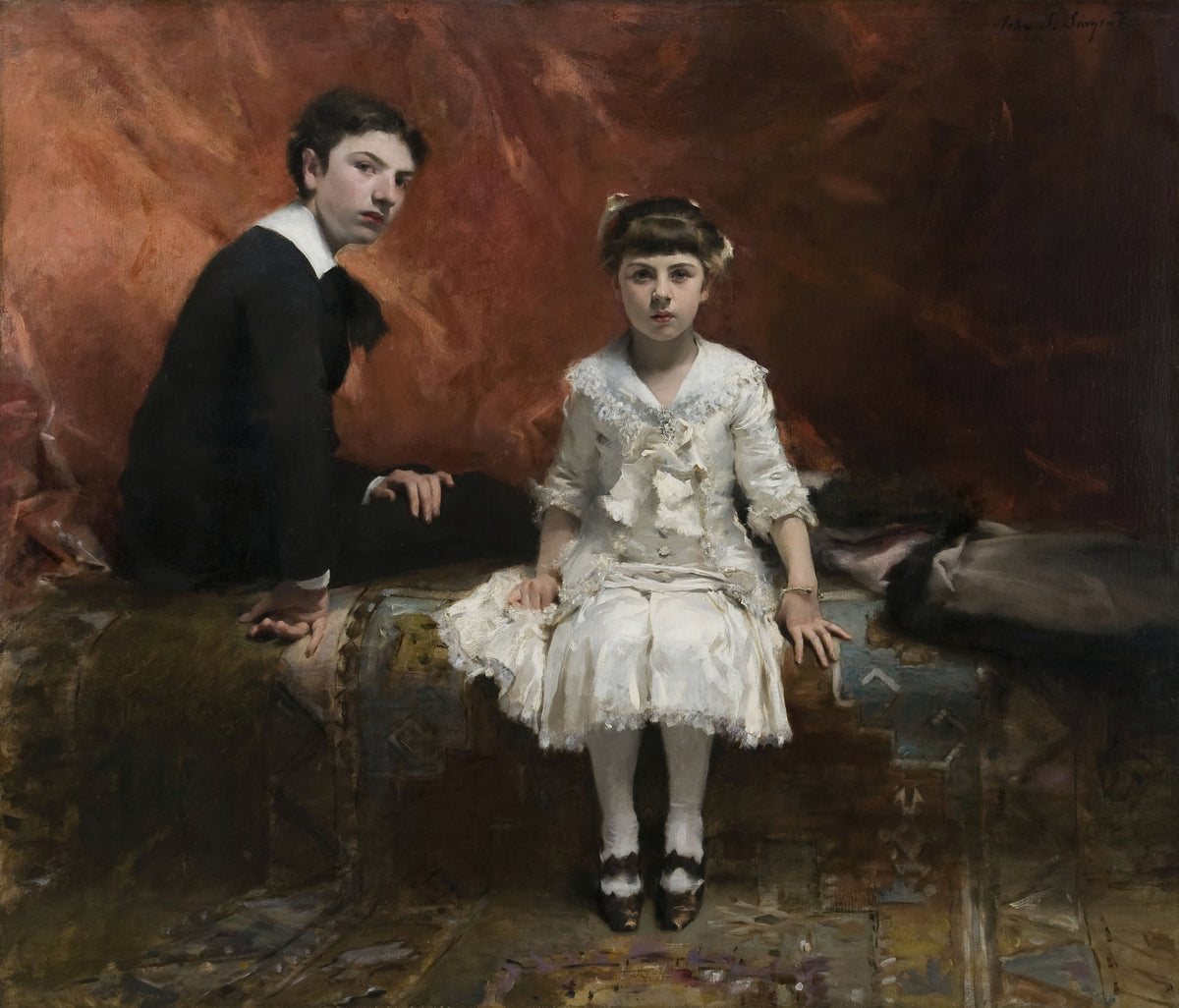 John Singer Sargent — Portrait of Édouard and Marie-Louise Pailleron | Fine Art Print