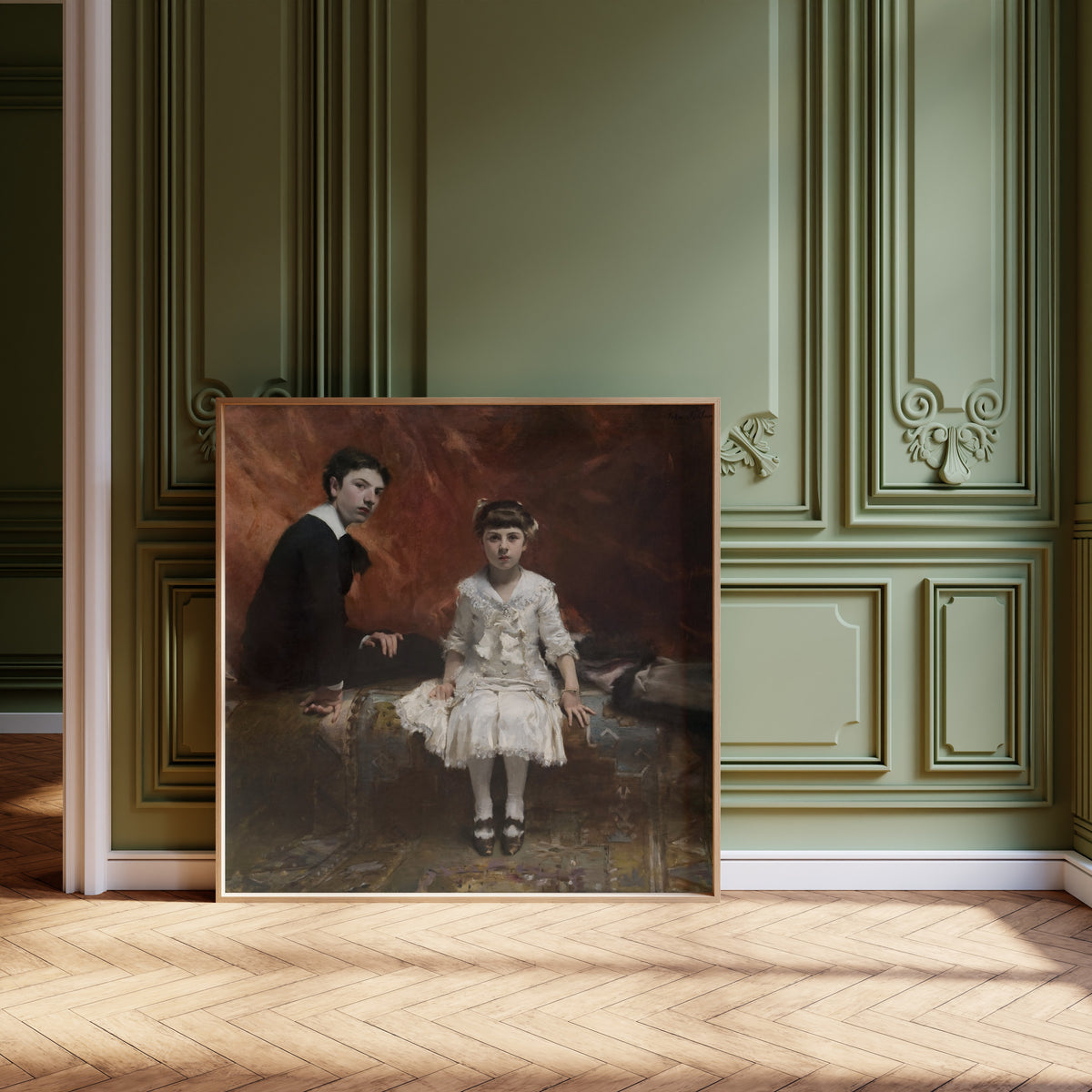 John Singer Sargent — Portrait of Édouard and Marie-Louise Pailleron | Fine Art Print