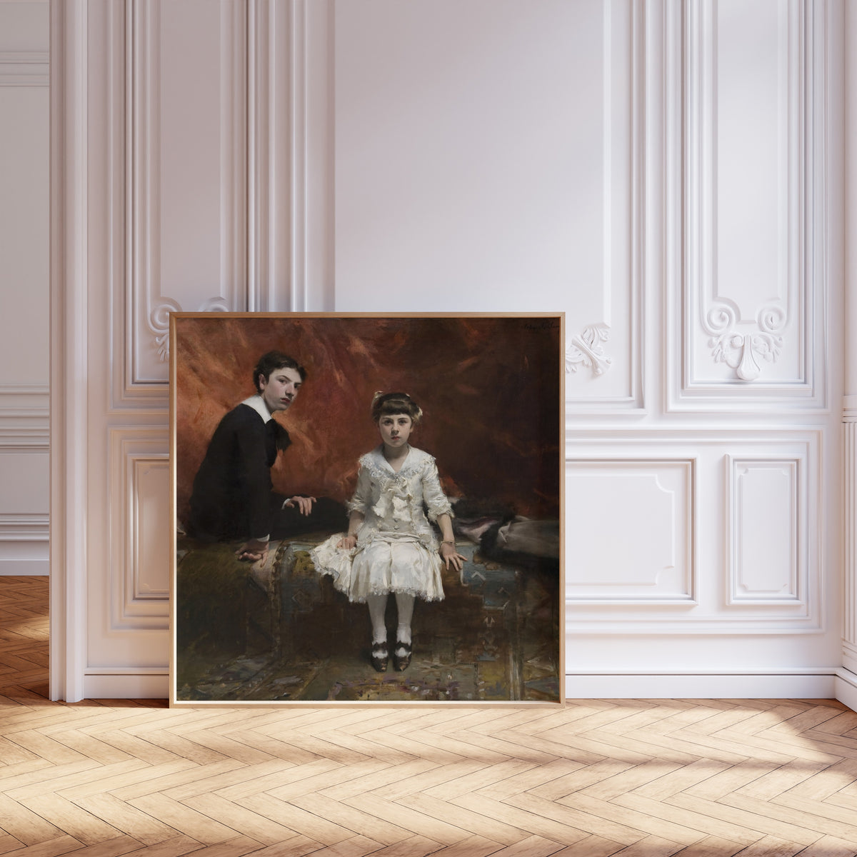 John Singer Sargent — Portrait of Édouard and Marie-Louise Pailleron | Fine Art Print