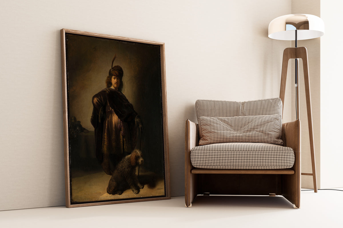 Rembrandt van Rijn — Portrait of the Artist in Oriental Costume | Fine Art Print