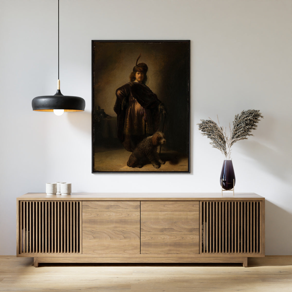 Rembrandt van Rijn — Portrait of the Artist in Oriental Costume | Fine Art Print