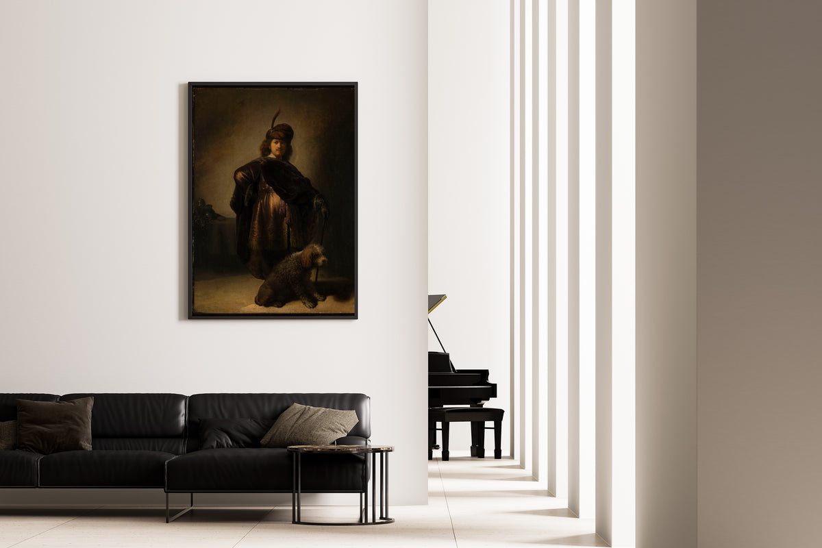 Rembrandt van Rijn — Portrait of the Artist in Oriental Costume | Fine Art Print