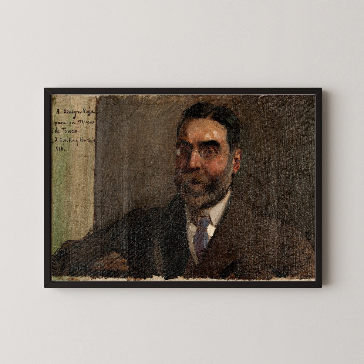 Joaquín Sorolla — Portrait of the Marquis of Vega-Inclán | Fine Art Print