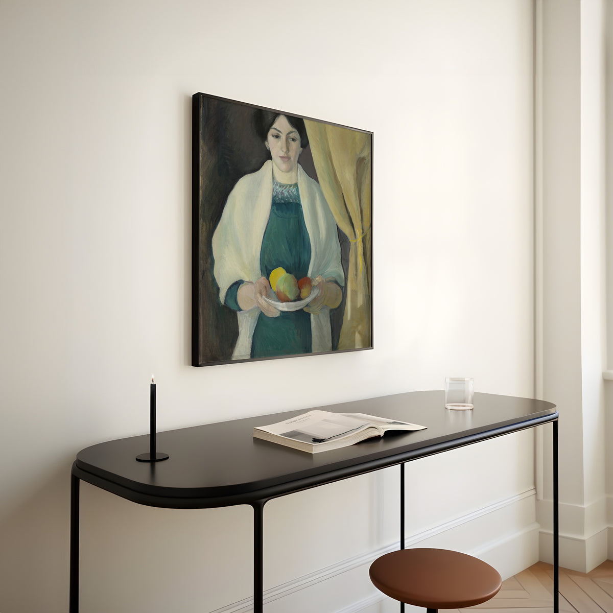 August Macke — Portrait with Apples | Expressionist Fine Art Print