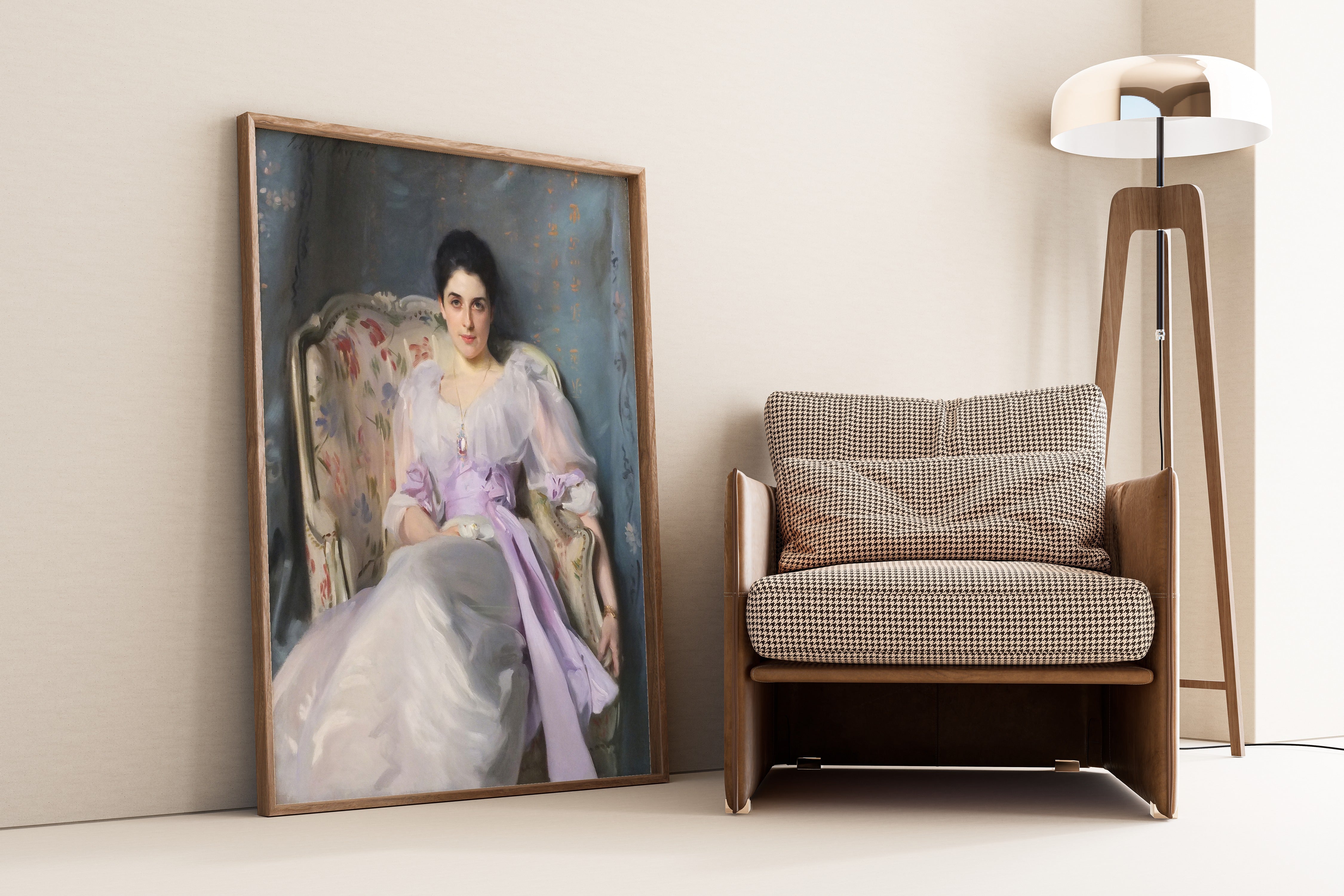 John Singer Sargent — Portrait of Lady Agnew of Lochnaw | Fine Art Print
