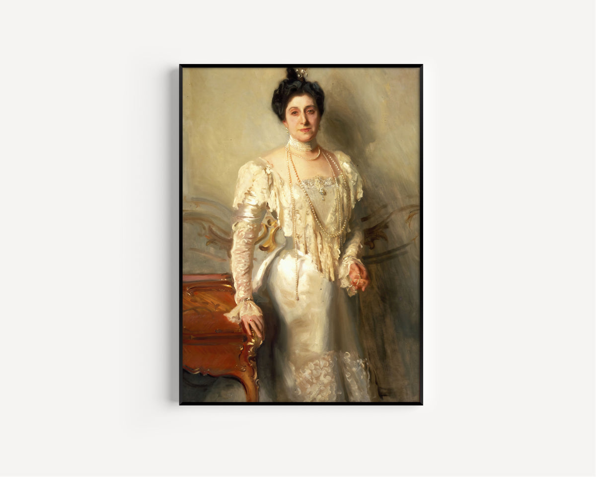 John Singer Sargent — Portrait of Mrs. Asher B. Wertheimer | Fine Art Print