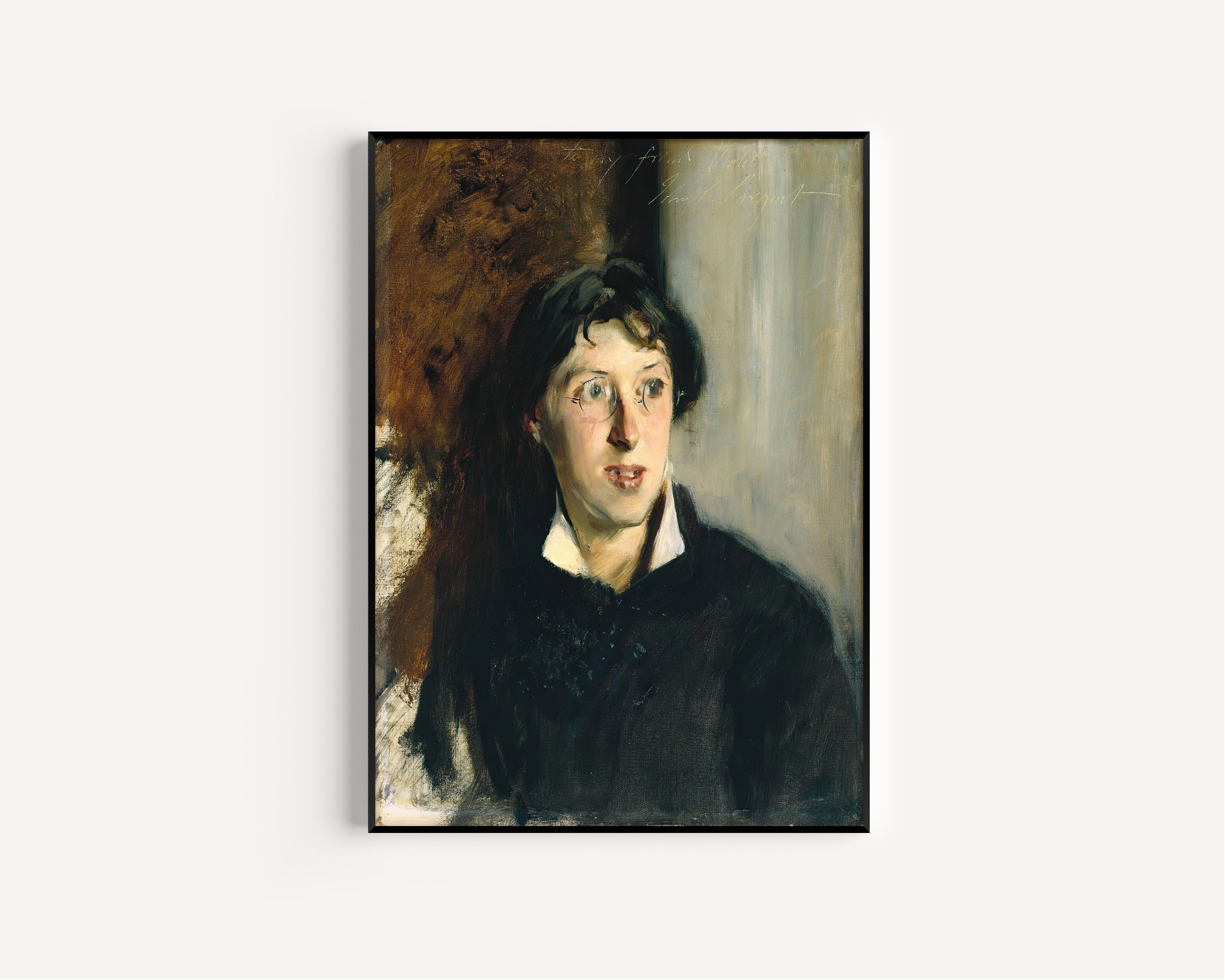 John Singer Sargent — Portrait of Vernon Lee | Fine Art Print