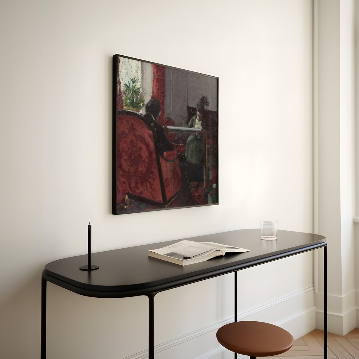 Gustave Caillebotte — Portraits dans un intérieur (Portraits in an Interior) | Fine Art Print
