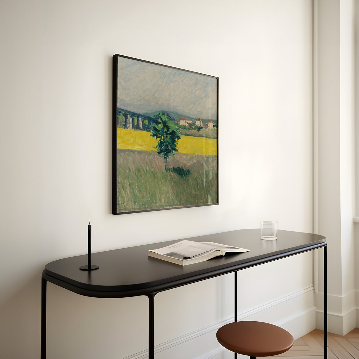 Gustave Caillebotte — Prairie au Pont d’Argenteuil | Fine Art Print