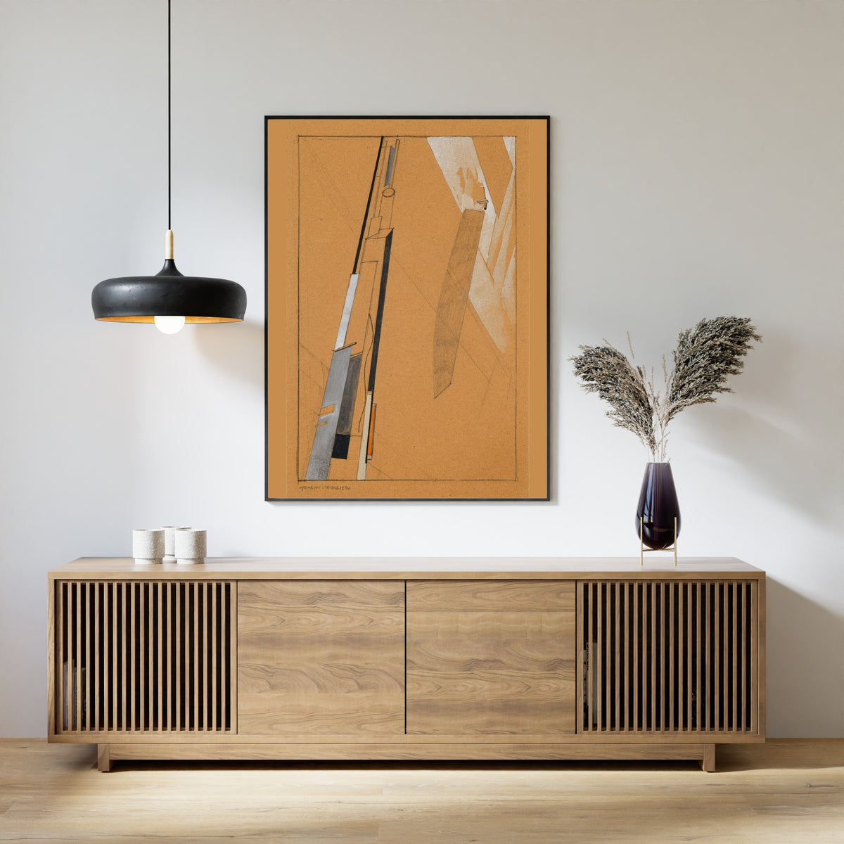 El Lissitzky — Preliminary Study for Proun 2D | Constructivist Art Print