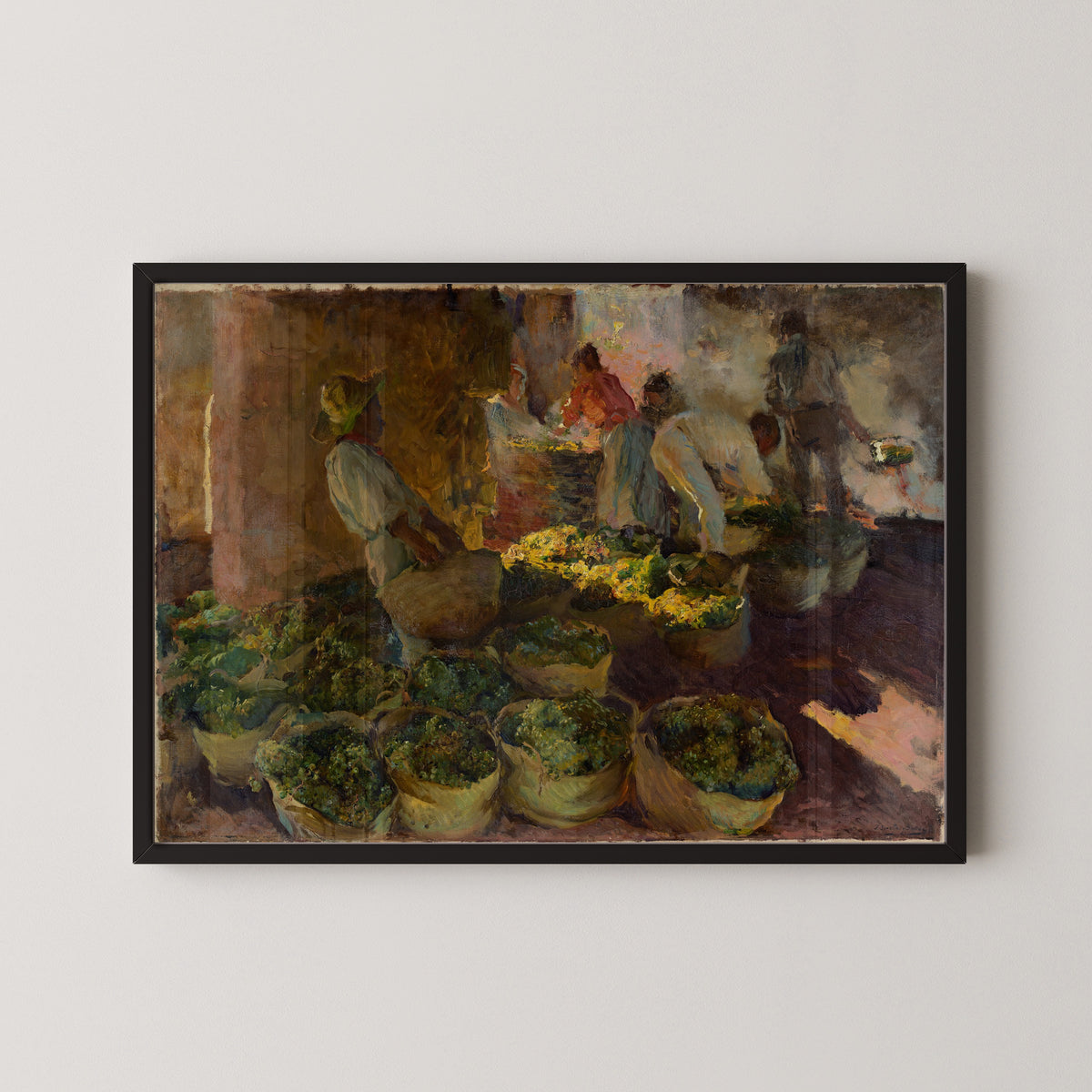 Joaquín Sorolla — Preparation of Raisins (Preparación de pasas) | Fine Art Print