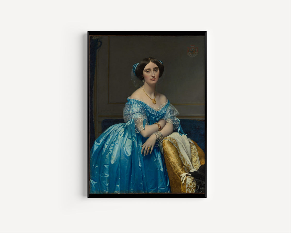 Jean-Auguste-Dominique Ingres — Princesse de Broglie | Fine Art Print