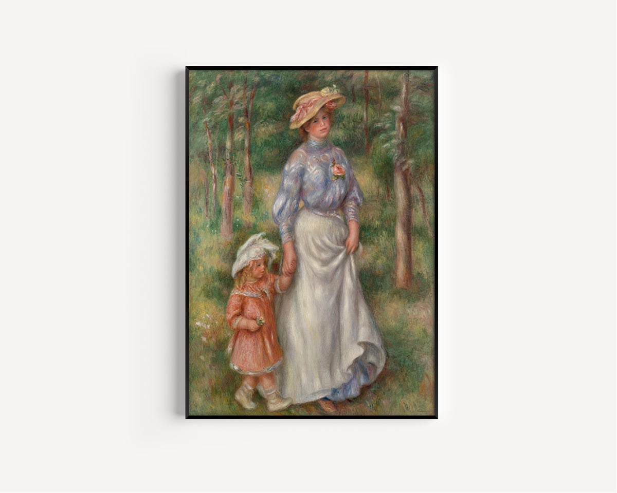 Pierre-Auguste Renoir — Promenade | Fine Art Print
