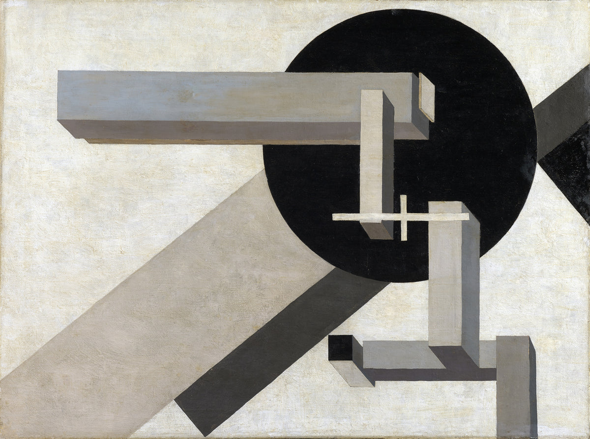El Lissitzky — Proun 1D | Constructivist Art Print