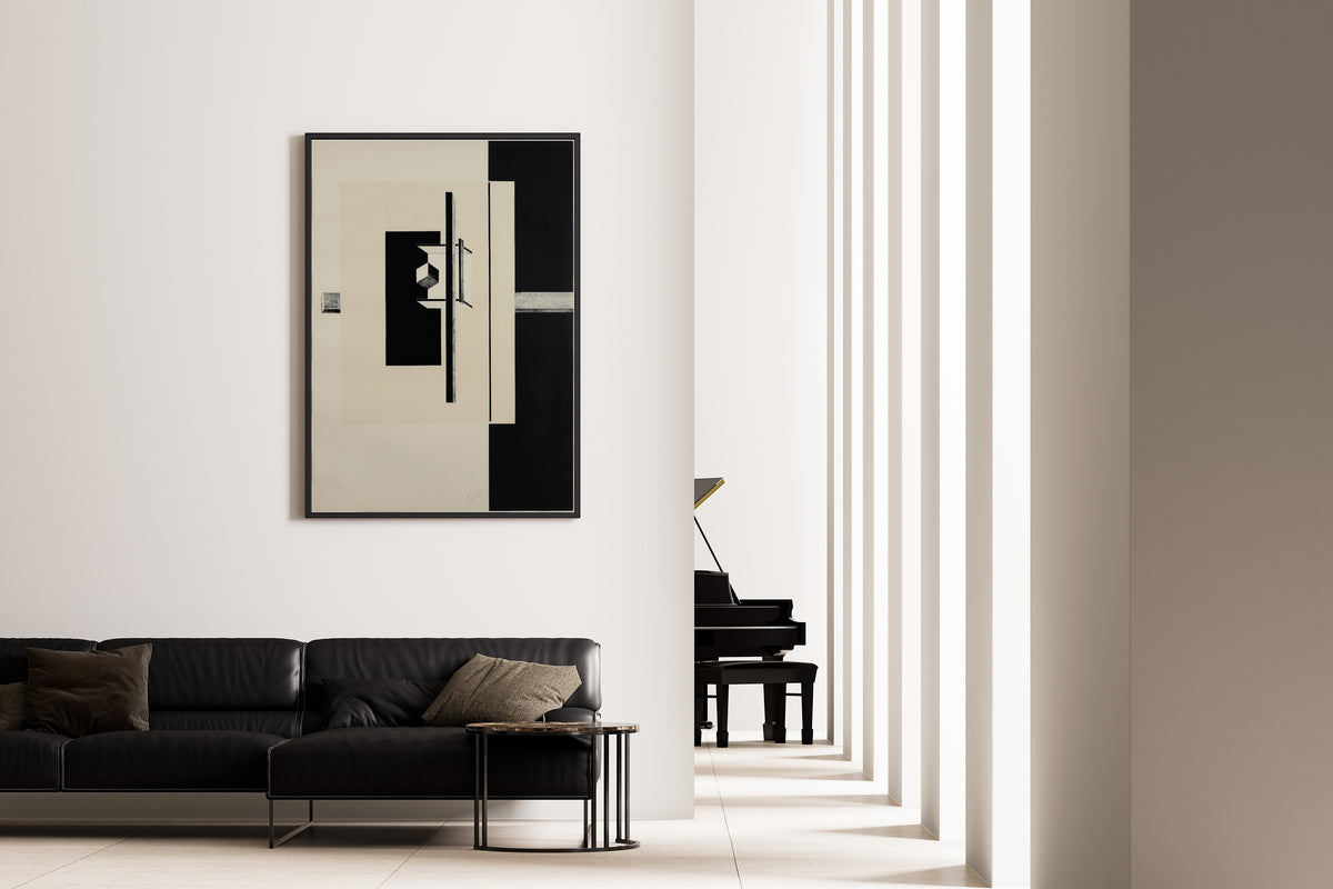 El Lissitzky — Proun Portfolio: Black Band and Cube | Constructivist Lithograph Print