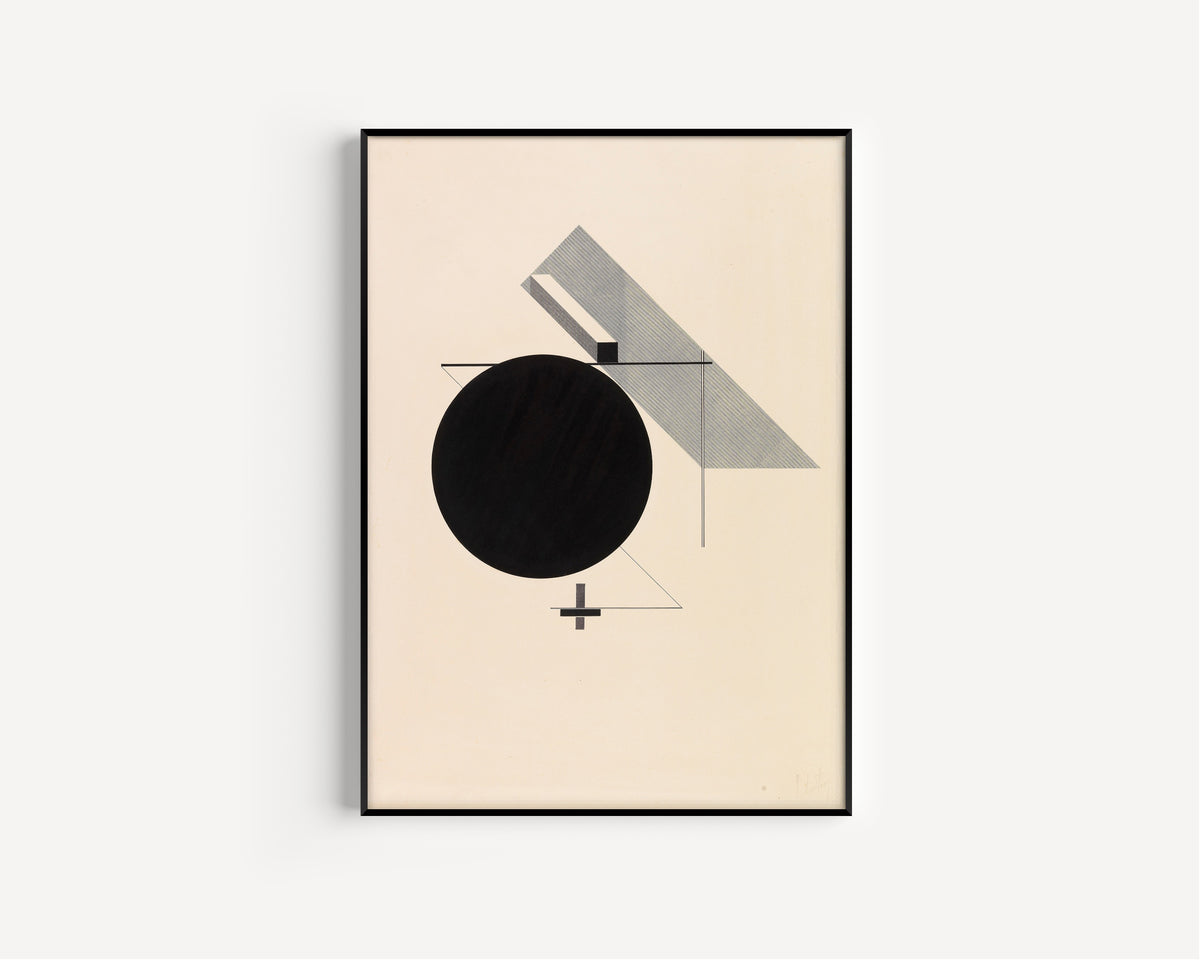 El Lissitzky — Proun Portfolio: Proun IV | Constructivist Lithograph Print