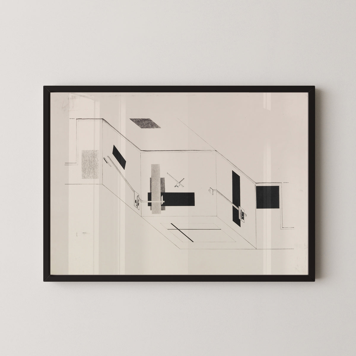 El Lissitzky — Proun Portfolio: The Proun Room | Constructivist Lithograph Print
