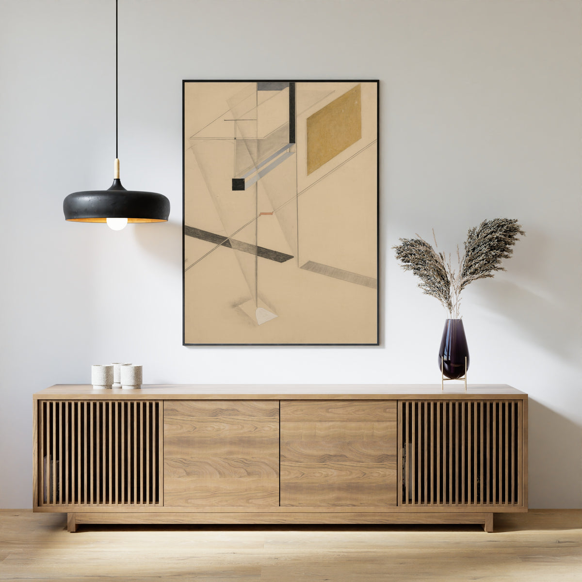 El Lissitzky — Proun Study l.n. 31 | Constructivist Art Print