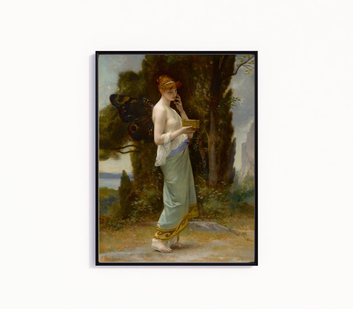 Alexandre Cabanel — Psyché | Art Print