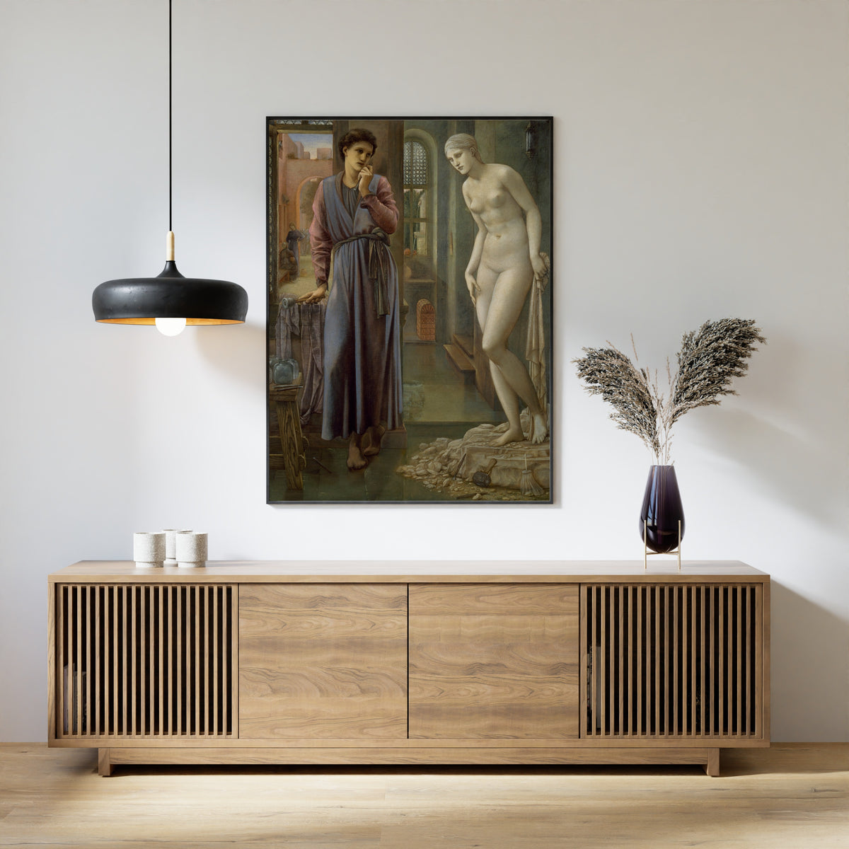 Edward Burne-Jones — Pygmalion and the Image - The Hand Refrains | Pre-Raphaelite Art Print