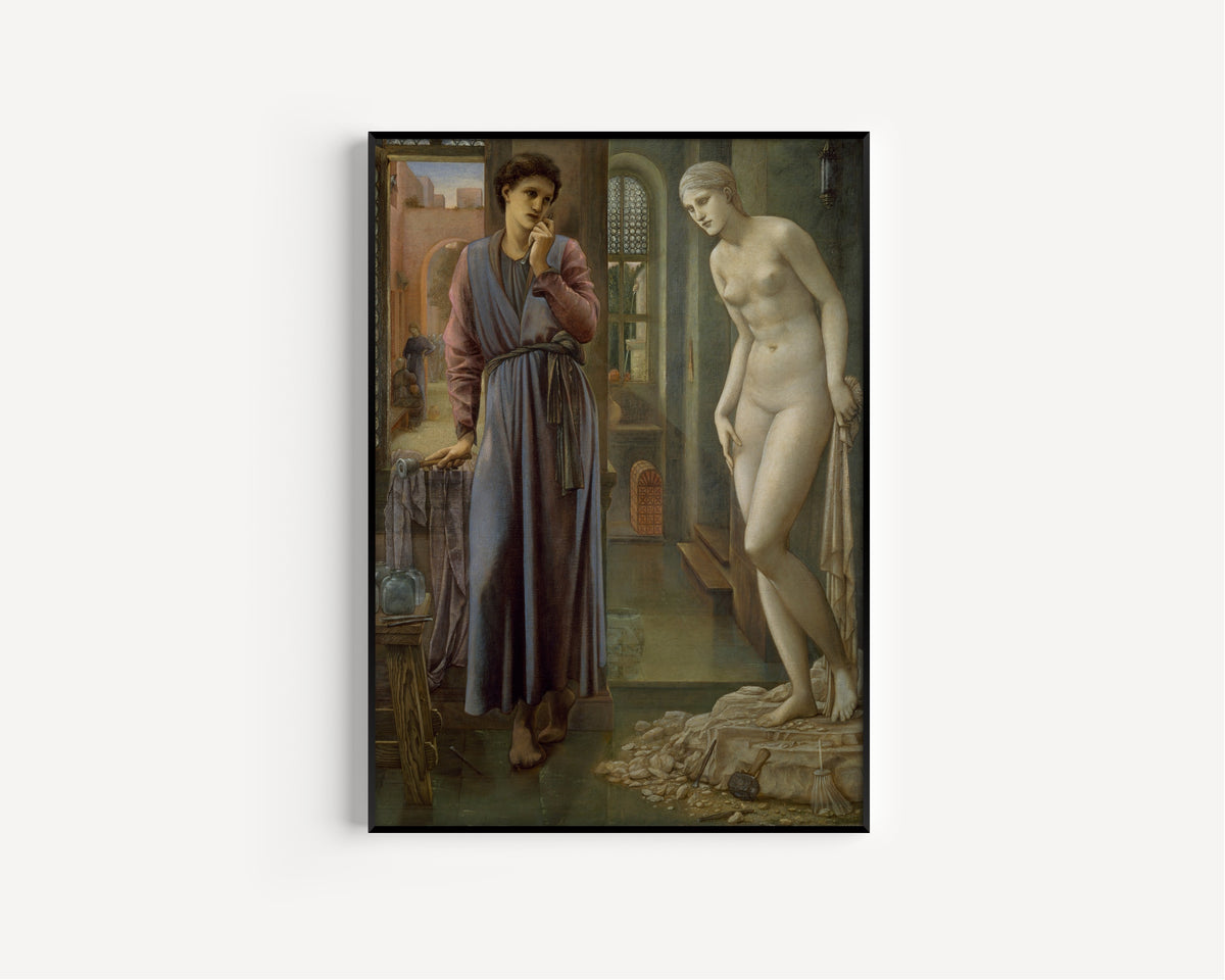 Edward Burne-Jones — Pygmalion and the Image - The Hand Refrains | Pre-Raphaelite Art Print