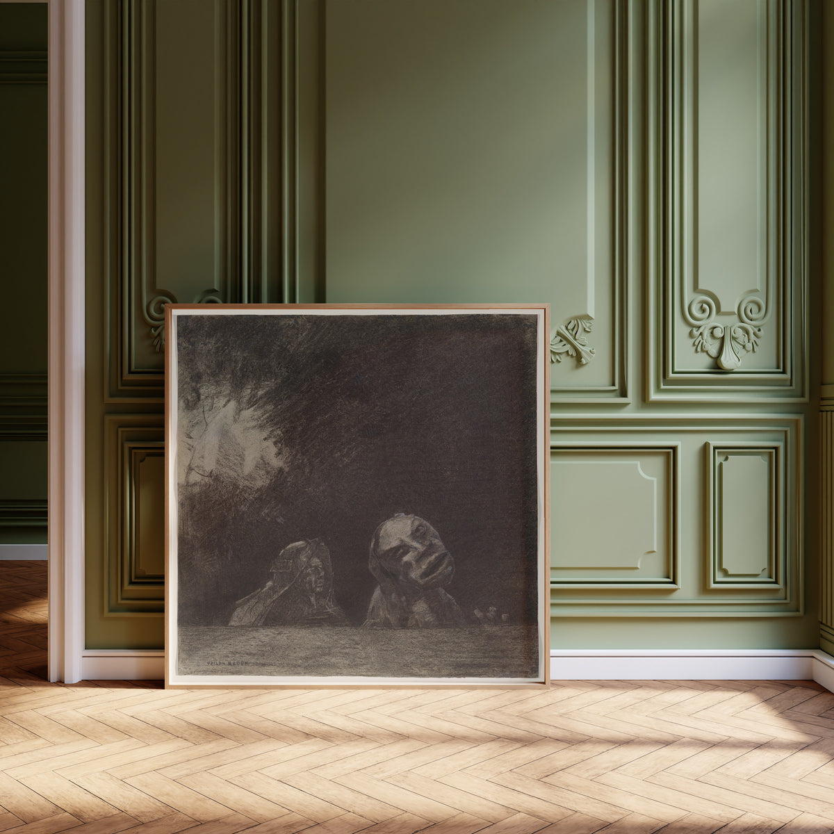Odilon Redon — Quasimodo | Symbolist Art Print