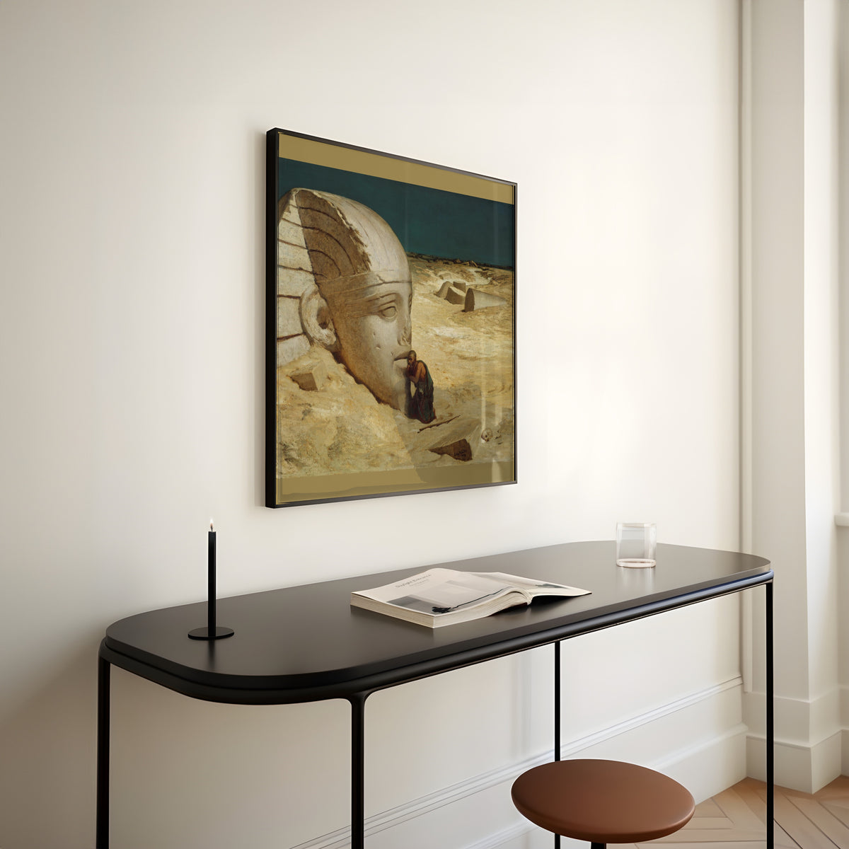 Elihu Vedder — The Questioner of the Sphinx | Symbolist Art Print