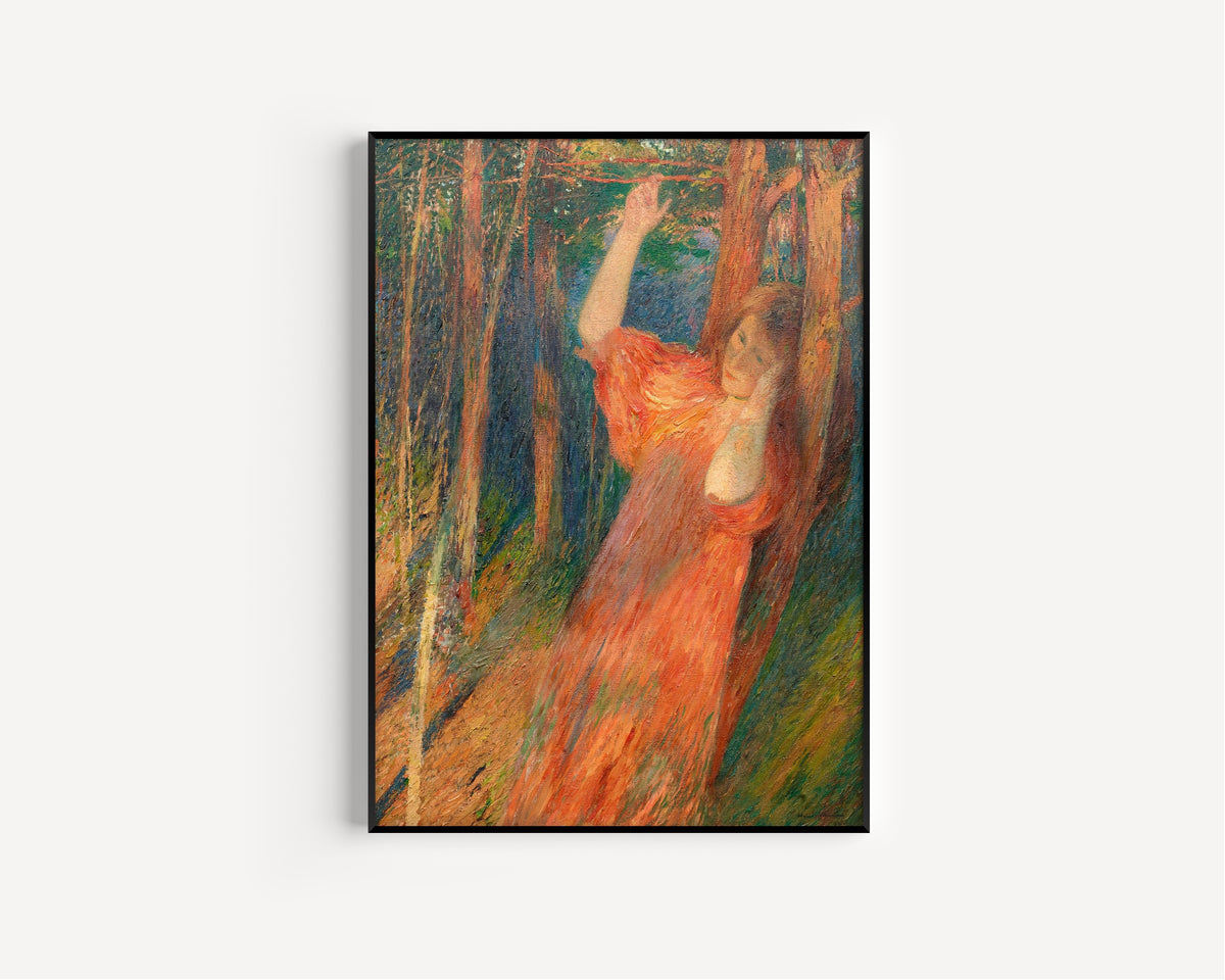Henri Martin — Rêverie automnale | Symbolist Art Print