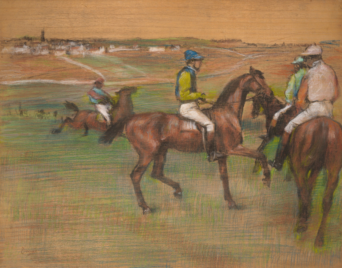 Edgar Degas — Race Horses | Fine Art Print