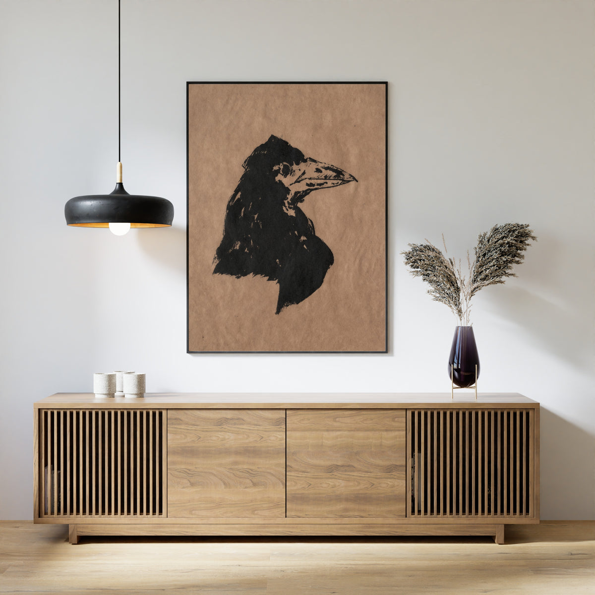 Édouard Manet — Raven's Head in Profile | Lithograph Print